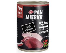 Pan Mięsko Karma mokra dla psa Indyk z jeleniem puszka 400g