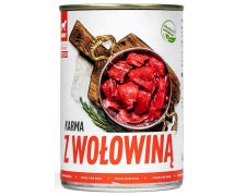 TUF TUF Mielonka z wołowiną puszka dla psa 400g
