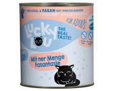 Lucky Lou Lifestage Adult Drób i bażant puszka 800g