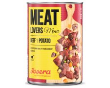 Josera Meat Lovers Menu Wołowina z ziemniakami puszka 400g