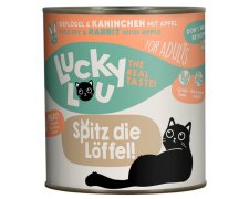 Lucky Lou Lifestage Adult Drób i królik puszka 800g