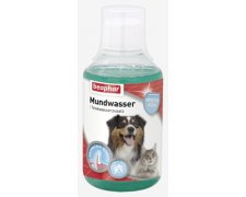 Beaphar Mundwasser 250 ml - Płyn do Pielęgnacji Jamy Ustnej i Zębów