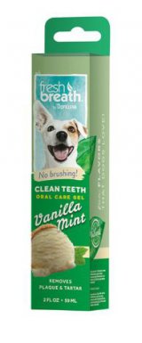 Tropiclean Fresh Breath Clean Teeth Oral Care gel vanilla fresh żel do zębów waniliowy 59ml