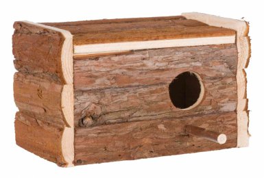 Trixie Domek drzewniany dla papug 21×13×12cm