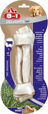 8in1 Delights Bone Beef - kość do żucia z suszoną wołowiną