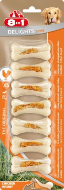 8in1 Delights Strong Bones XS kosteczki przysmak dla psa 7szt.
