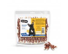 Hau&Miau Pausesnack patyki ze skóry oblane pastą z wołowiny 500g