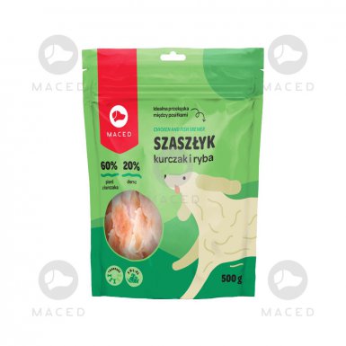Maced paluszki rybne dorada z kurczakiem 500g