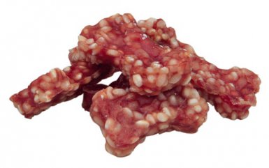 Trixie kości z kaczką i ryżem zawartość mięsa 84% 80g