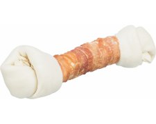 Trixie Kość Denta Fun Mega Chicken kość ze skóry naturalnej i kurczakiem 40cm 500 g