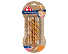 8in1 riple Flavour Twisted Sticks Skręcane pałeczki dla psa 10szt.