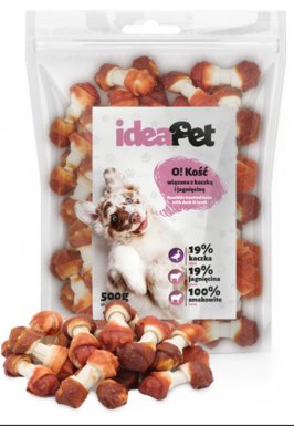 IdeaPet Kość wiązana z kaczką i jagnięciną 500g