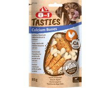 8in1 Tasties Calcium Bones przysmak dla psa kostki z wapniem 85g