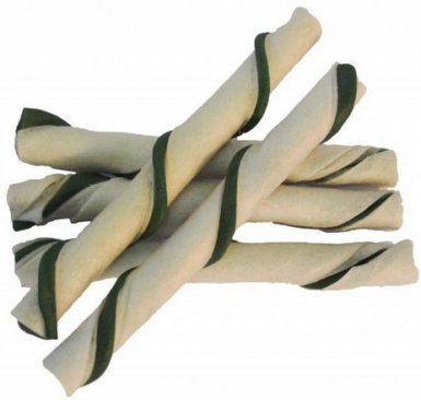 Prozoo Rawhide Patyczki Rollstick 12,5cm 40szt zielone