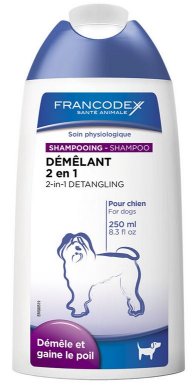 Francodex szampon 2 w 1 dla psów długowłosych 250ml