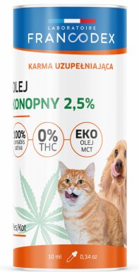 Francodex CBD Olej konopny 2,5% 10ml