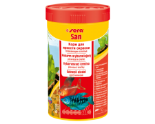 Sera San płatki - pokarm wybarwiający dla wszystkich ryb żerujących przy powierzchni