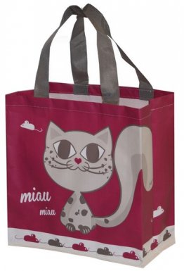 Fraspo Torba Mini Kitikat 10L bordowa