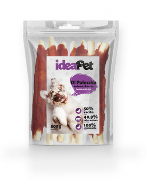 IdeaPet Lizak kaczka z wołowiną dla psa 