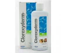 ICF Clorexyderm Shampoo 4% -ostre i przewlekłe zapalenia skóry 250ml