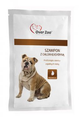 Over Zoo Szampon z chlorheksydyną dla psa i kota 