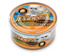 Princess Premium Cat Classic Gold Hairball odkłaczająca karma kurczak, tuńczyk i papaja 170g