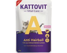 Kattovit Vital Care Anti Herball saszetka dla kota usuwa kule włosowe 85g