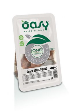 Oasy One protein monoproteinowe przysmaki dla psa 100% mięsa tuńczyka 80g 