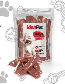 IdeaPet Fileciki z wołowiny i ryby dla psa 500g