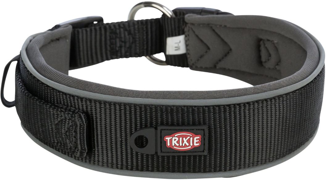 Trixie Premium obroża bardzo szeroka z neoprenowym podbiciem XS-S 27–35cm/25mm