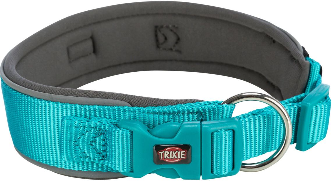 Trixie Premium obroża bardzo szeroka z neoprenowym podbiciem L 46–55cm/50mm
