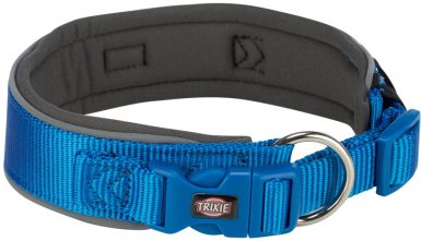 Trixie Premium obroża bardzo szeroka z neoprenowym podbiciem S-M 33–42cm/35mm