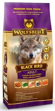 Wolfsblut Black Bird Adult z indyka i batatów słodkich ziemniaków sucha karma dla psa