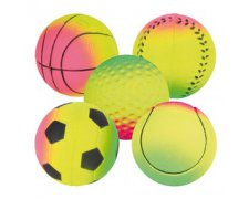 Trixie Assortment Toy Ball Foam Rubber Zabawka piłka neonowa dla psa 6cm