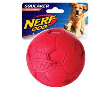 Nerf piszcząca piłka nożna zabawka dla psa L 10,2cm