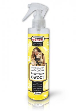Super Benek Neutralizator Zapachów Egzotyczne Owoce Spray 250ml