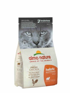 Almo Nature Holistic Cat z kurczakiem i ryżem