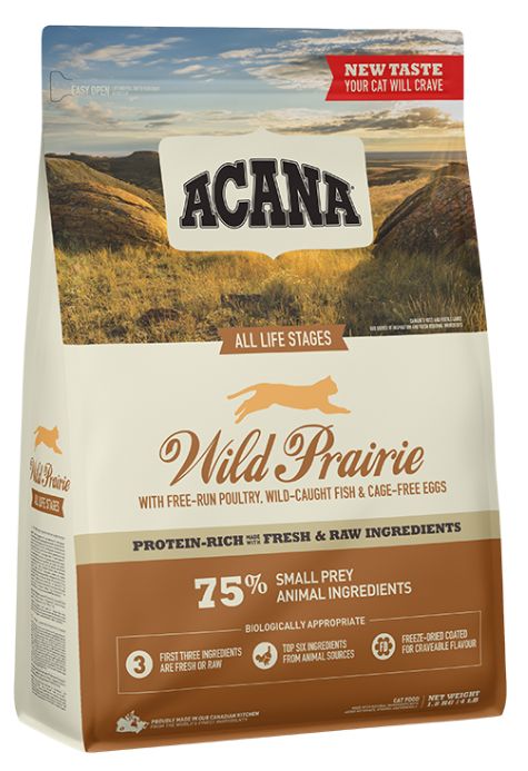 Acana Wild Prairie Cat bezzbożowa karma dla kotów wszystkich ras i w każdym wieku