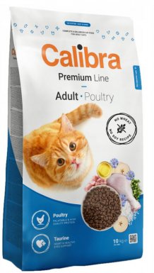 Calibra Premium Line Cat Adult Poultry karma bez pszenicy i soi dla dorosłych kotów z drobiem