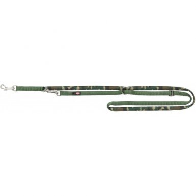 Barry King Premium Smycz regulowana podbita neoprenem dla psa XS-S 2m/15mm