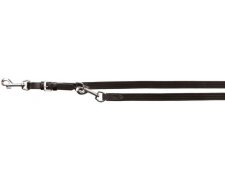 Trixie Smycz Regulowana Active Czarna 2m / 18mm