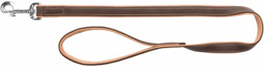 Trixie Active Comfort regulowana smycz brązowa 