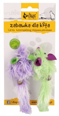 Dingo Myszki Disco Zabawka dla kota 2szt.