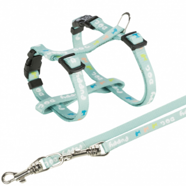 Trixie Junior szelki ze smyczą dla szczeniaka 23-34 cm/8 mm 2m