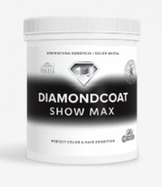 Pokusa DiamondCoat ShowMax Doskonała kondycja szaty, dla psów wystawowych tabletki 500szt.