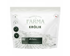 Farma hipoalergiczna tłoczona na zimno karma sucha z królikiem dla psa