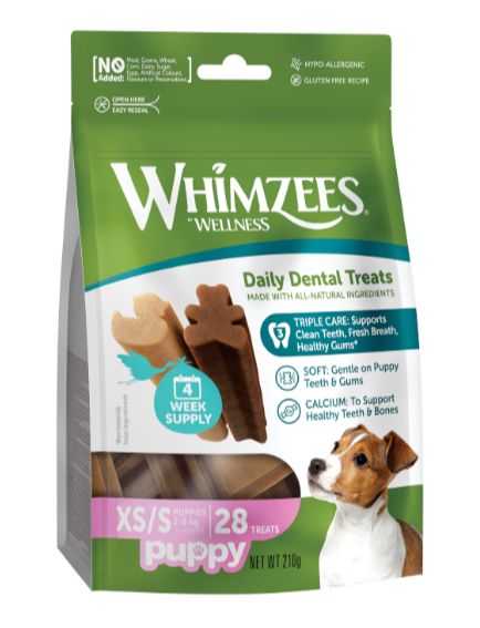 WHIMZEES Puppy gryzaki dentystczne XS/S 28szt. 