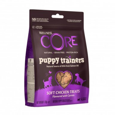 Core Puppy Trainers przysmak dla szczeniąt kurczak z marchewką 170g