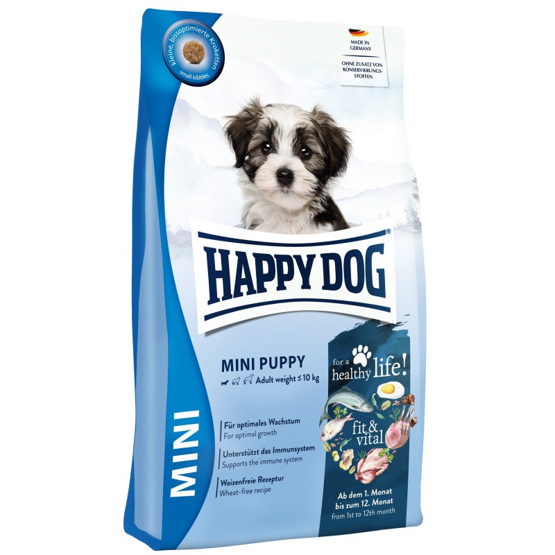 Happy Dog FitVital Mini Puppy sucha karma dla szczeniąt małych ras od 4 tygodni