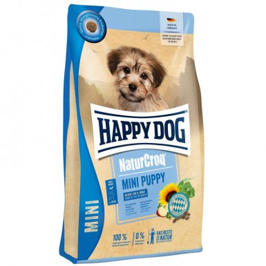 Happy Dog NaturCroq Mini Puppy naturalna karma dla idealnego rozwoju szczeniąt małych ras 